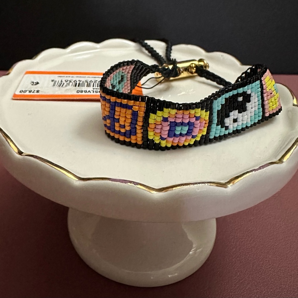 Kurt Geiger Beaded Bracelet Colorful and Fun!